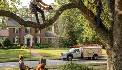 Tree service team in Tacoma, WA providing professional tree care and removal services