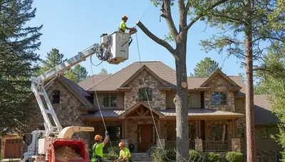 Tree service crew in Tacoma, WA providing professional tree trimming and removal services