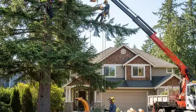 Tacoma, WA tree service crew providing professional tree trimming and removal services