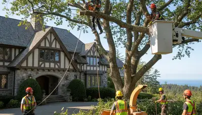 Tacoma WA tree service crew provides professional tree care and removal for homes and businesses