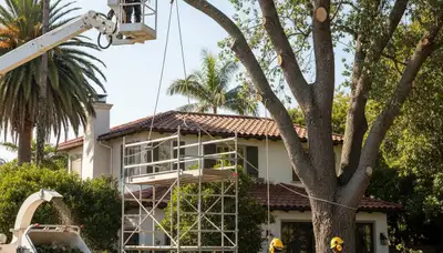 Tree service crew in Tacoma, WA providing professional tree trimming and removal services