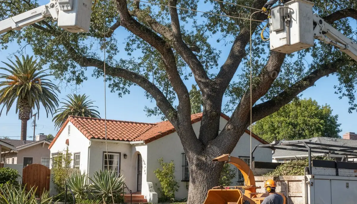 Tree service crew in Tacoma, WA providing professional tree trimming and removal