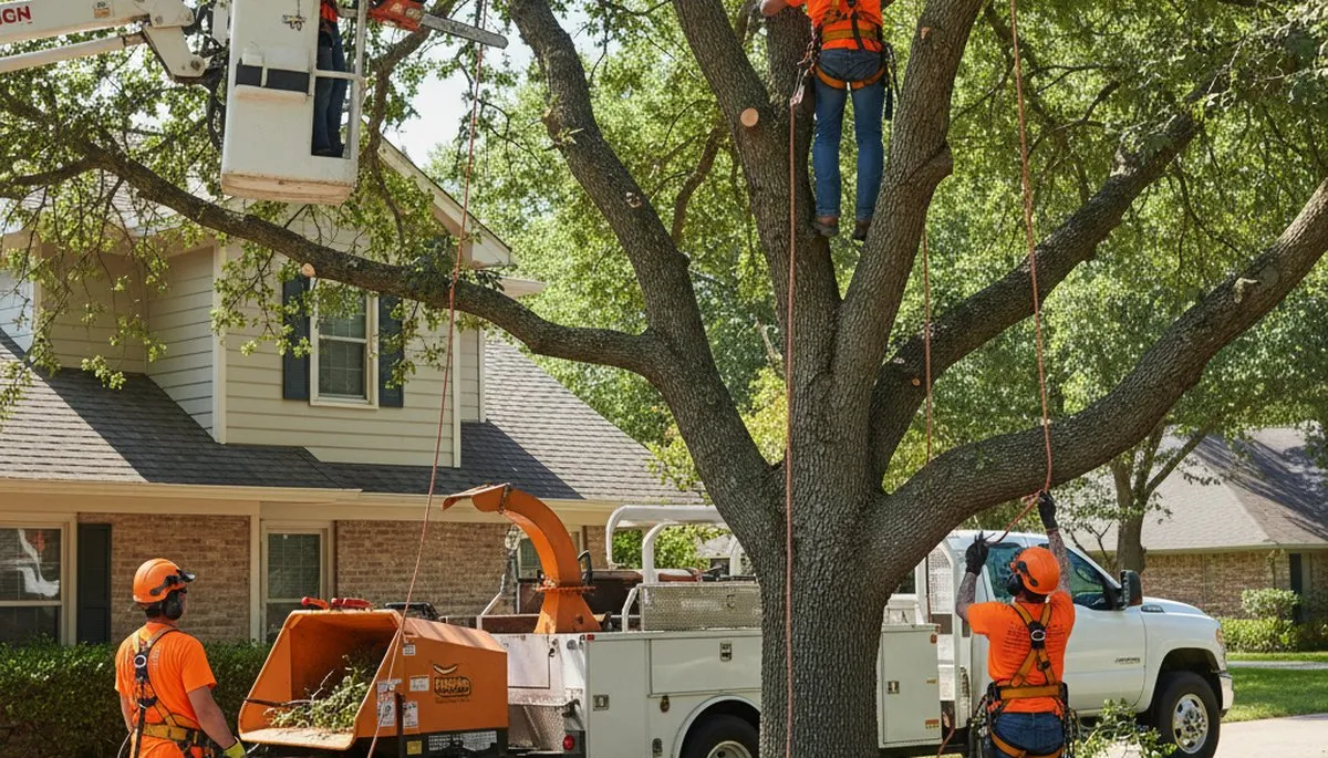 Tacoma, WA tree trimming crew maintaining healthy, safer trees for local homeowners